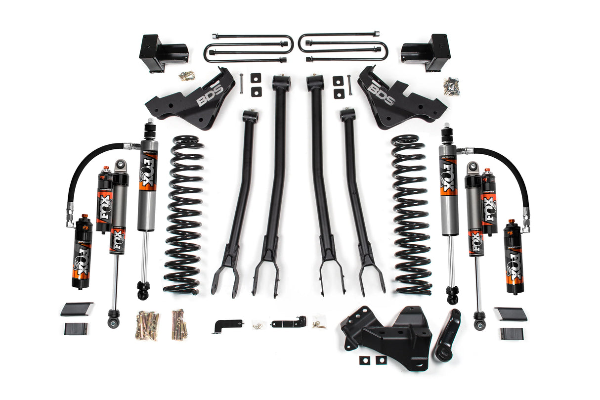 BDS 4 Inch Lift Kit w/ 4-Link | Ford F450 Super Duty (2023-2026) 4WD