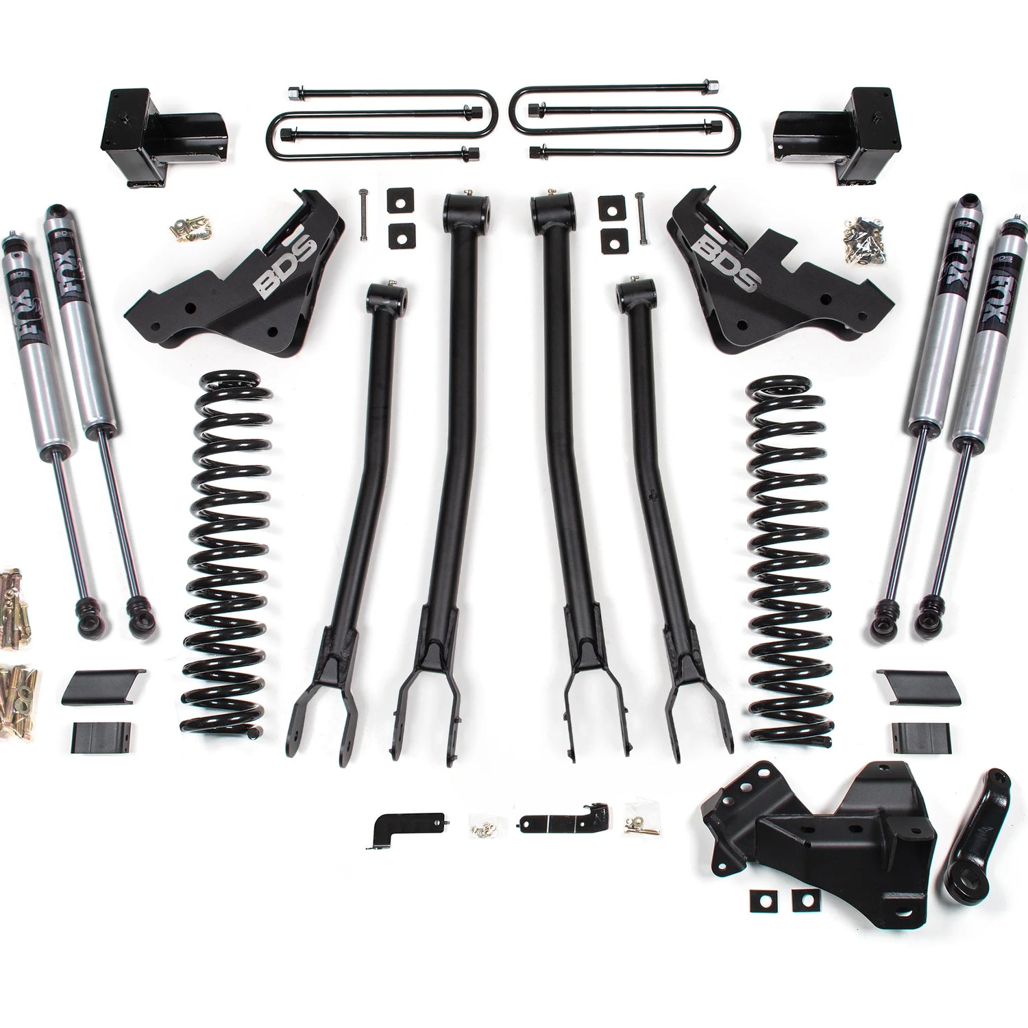 BDS 4 Inch Lift Kit w/ 4-Link | Ford F450 Super Duty (2023-2026) 4WD