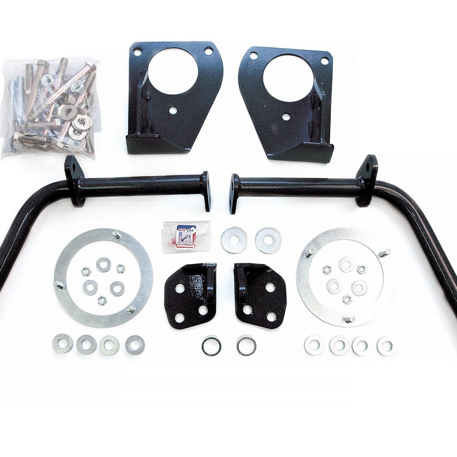Dual Shock Hoop Mount Kit - Fits BDS Long Arm Only for 2003-2013 Dodge Ram 2500/3500 4WD
