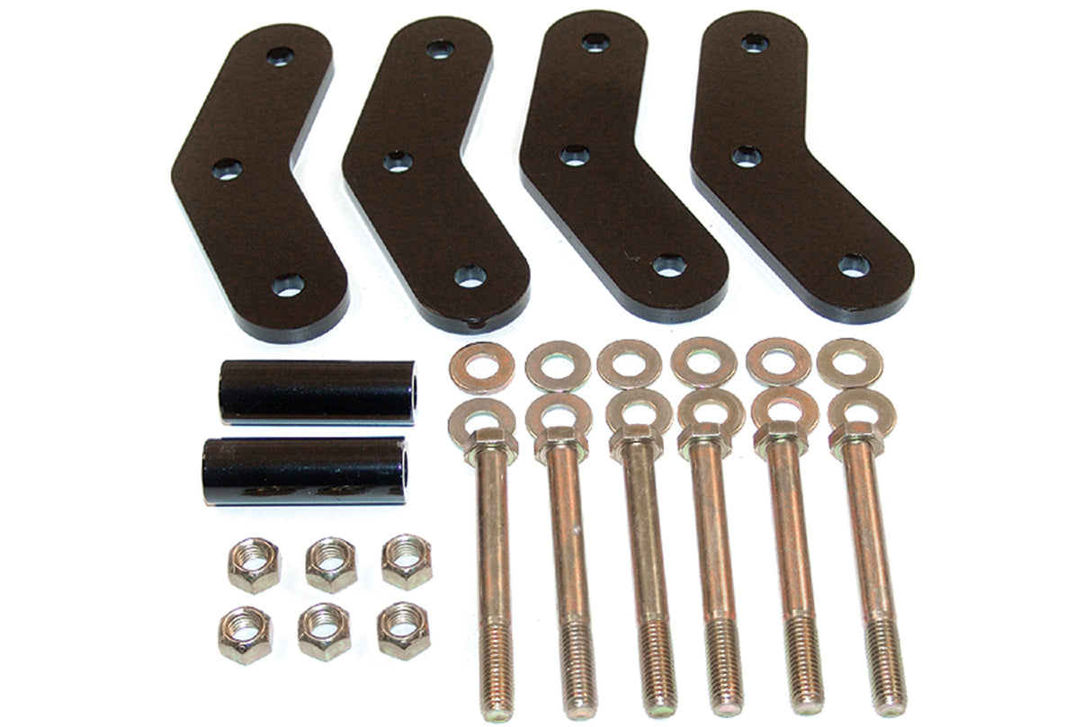 Rear Shackle Kit - 1-3/8 Inch Lift for 1976-1986 Jeep CJ5, CJ7, Scrambler