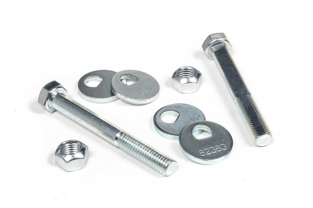 Alignment Cam Bolt Kit - Front Lower for 1997-2006 Jeep Wrangler TJ and 1993-1998 Jeep Grand Cherokee ZJ