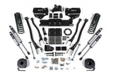 4-Inch Lift Kit w/ 4-Link for 2019-2024 Dodge Ram 2500 w/ Rear Air Ride 4WD Diesel