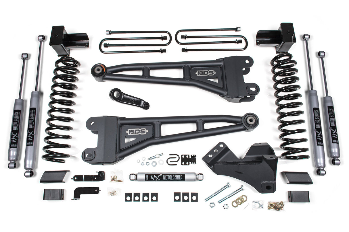 5-Inch Lift Kit w/ Radius Arm for 2023-2024 Ford F-250/F-350 Super Duty 4WD Gas