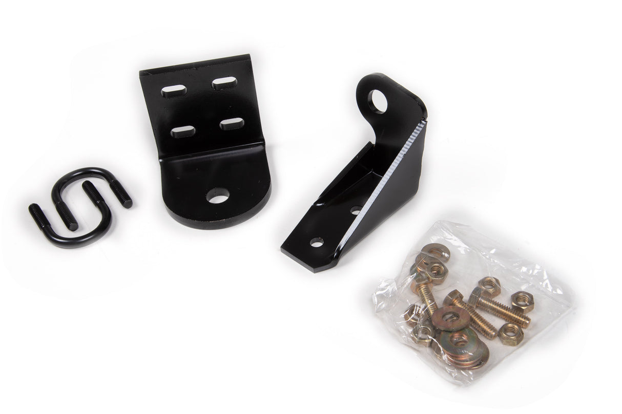 Single Steering Stabilizer Mounting Kit w/o Factory Dual Shocks for 1980-1996 Ford F-150/F-250 + Ford Bronco