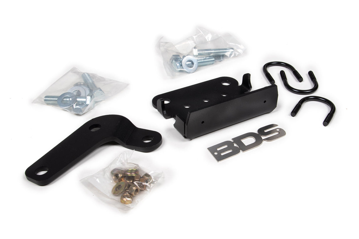 Dual Steering Stabilizer Mounting Kit for 1999-2004 Ford F-250/F-350 Super Duty + 2000-2005 Ford Excursion 4WD