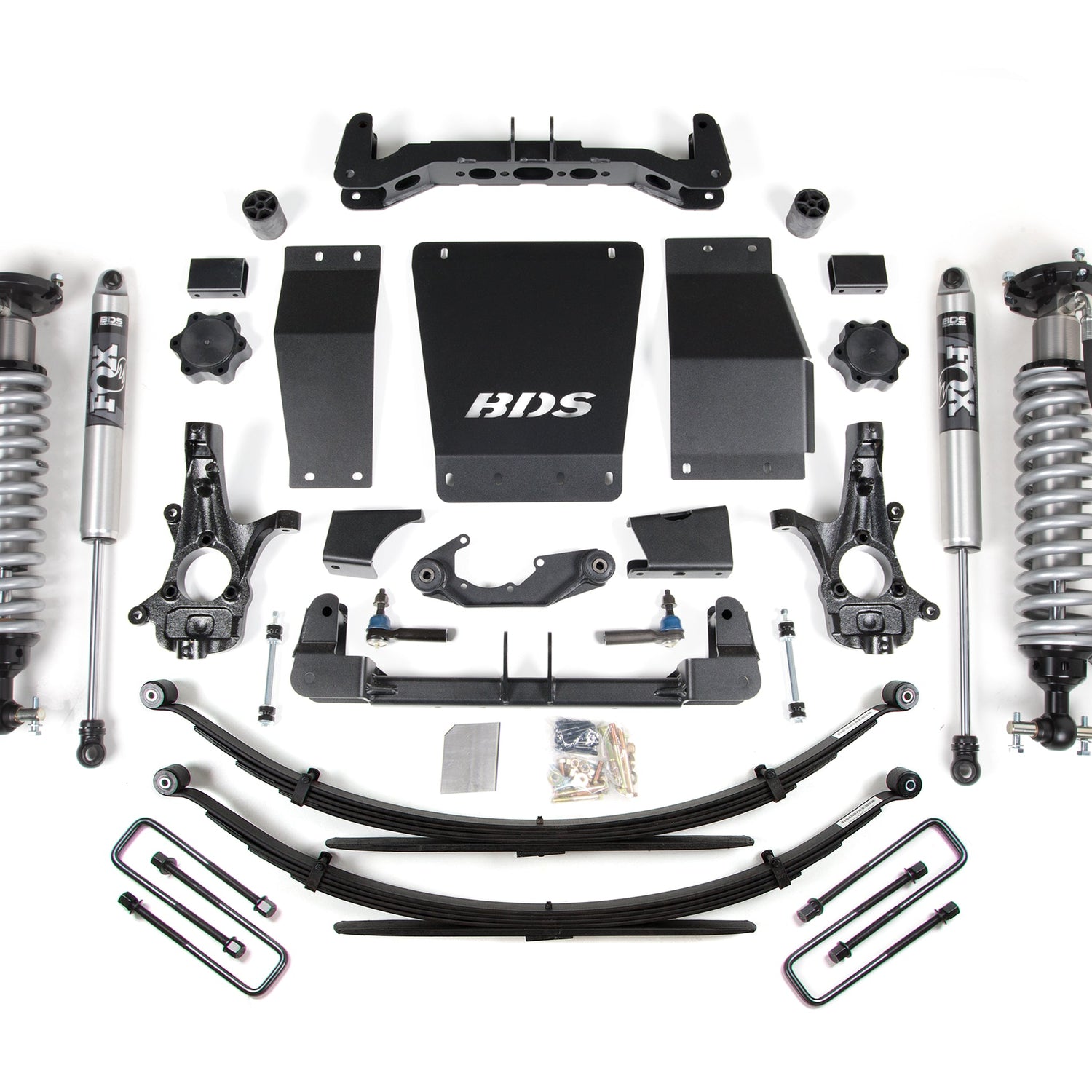 BDS 6 Inch Lift Kit | FOX 2.5 Performance Elite Coil-Over | Chevy Silverado or GMC Sierra 1500 (14-18) 4WD