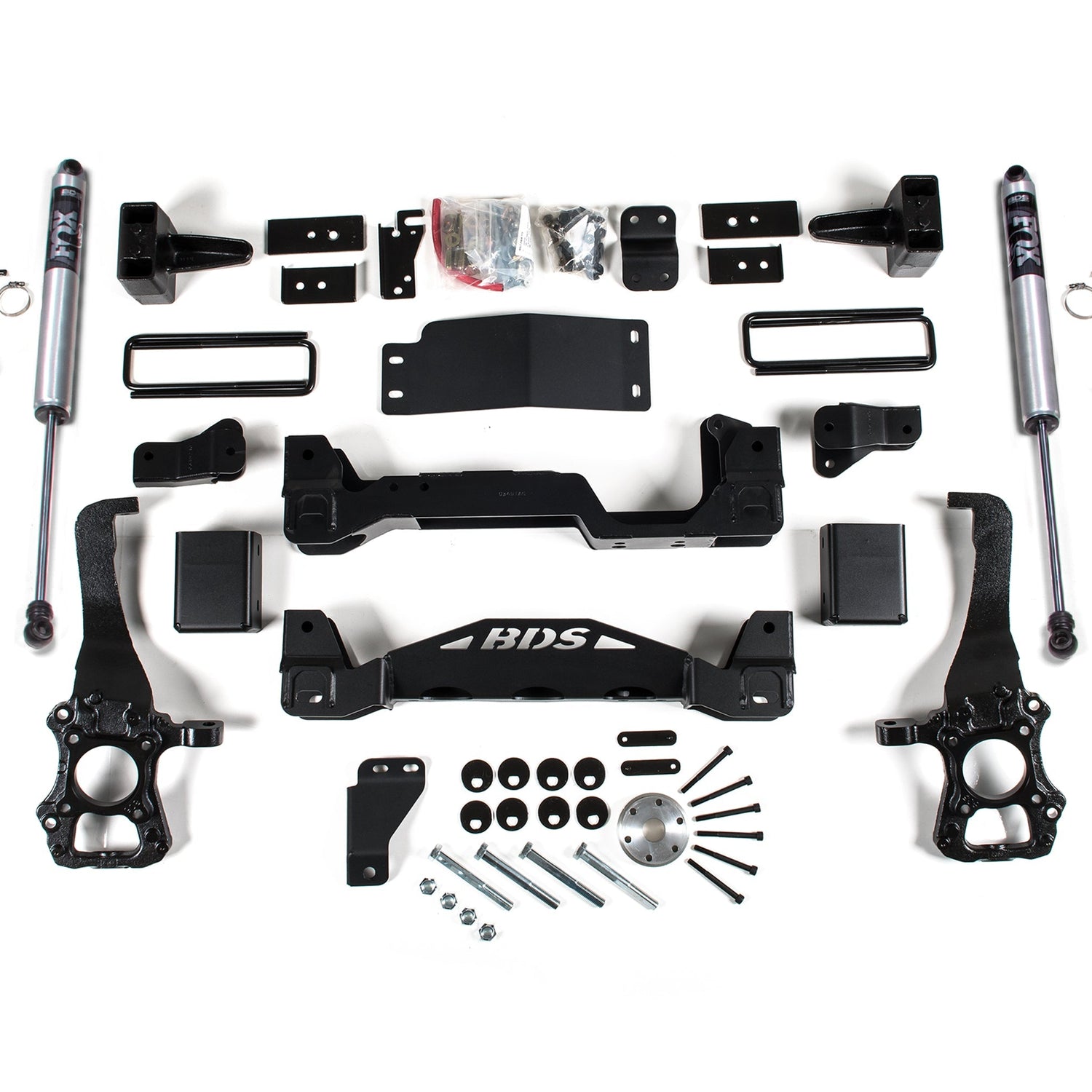6-Inch Lift Kit - FOX 2.5 Performance Elite Coil-Over for 2015-2020 Ford F-150 4WD - FOX 2.5 Performance Elite