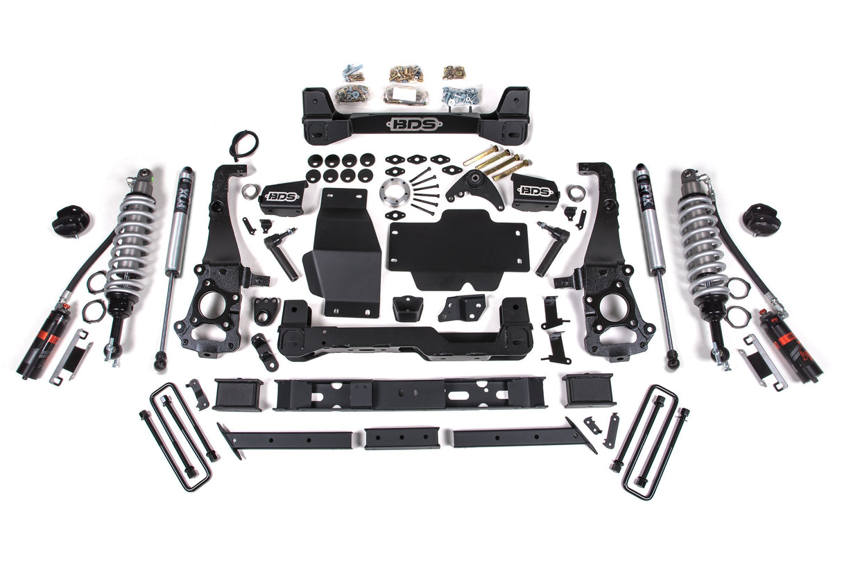 6-Inch Lift Kit - FOX 2.5 Coil-Over for 2019-2023 Ford Ranger 4WD - Cast Aluminum