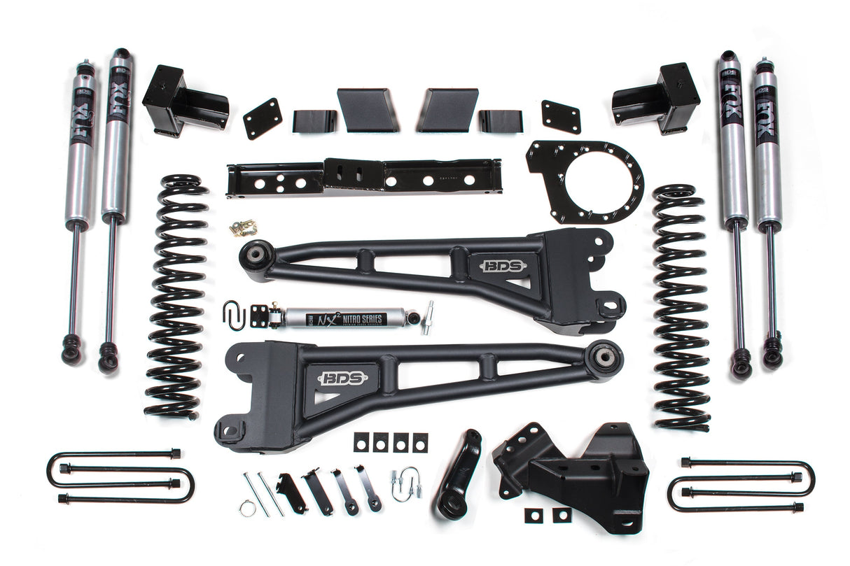 7-Inch lift Kit w/ Radius Arm for 2020-2022 Ford F-250/F-350 Super Duty 4WD Diesel - Leaf Springs