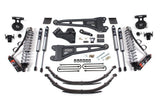 6-Inch Lift Kit w/ Radius Arm - FOX 2.5 Performance Elite Coil-Over Conversion for 2011-2016 Ford F-250/F-350 Super Duty 4WD Diesel - Factory 3 Inch Rear Blocks