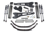 6-Inch Lift Kit w/ Radius Arm for 2011-2016 Ford F-250/F-350 Super Duty 4WD Diesel - Factory 3 Inch Rear Blocks
