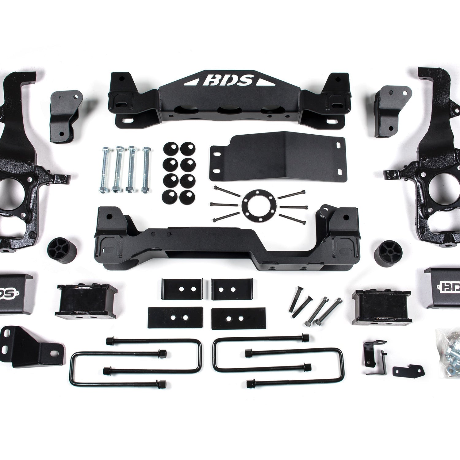 4-Inch Lift Kit - FOX 2.0 Strut for 2021-2024 Ford F-150 4WD - 2 Inch Block Kit