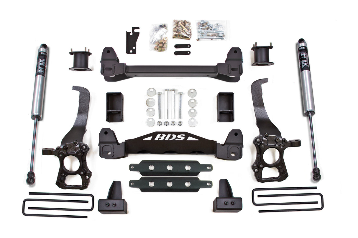 6-Inch Lift Kit for 2015-2020 Ford F-150 2WD - 4 Inch Block Kit