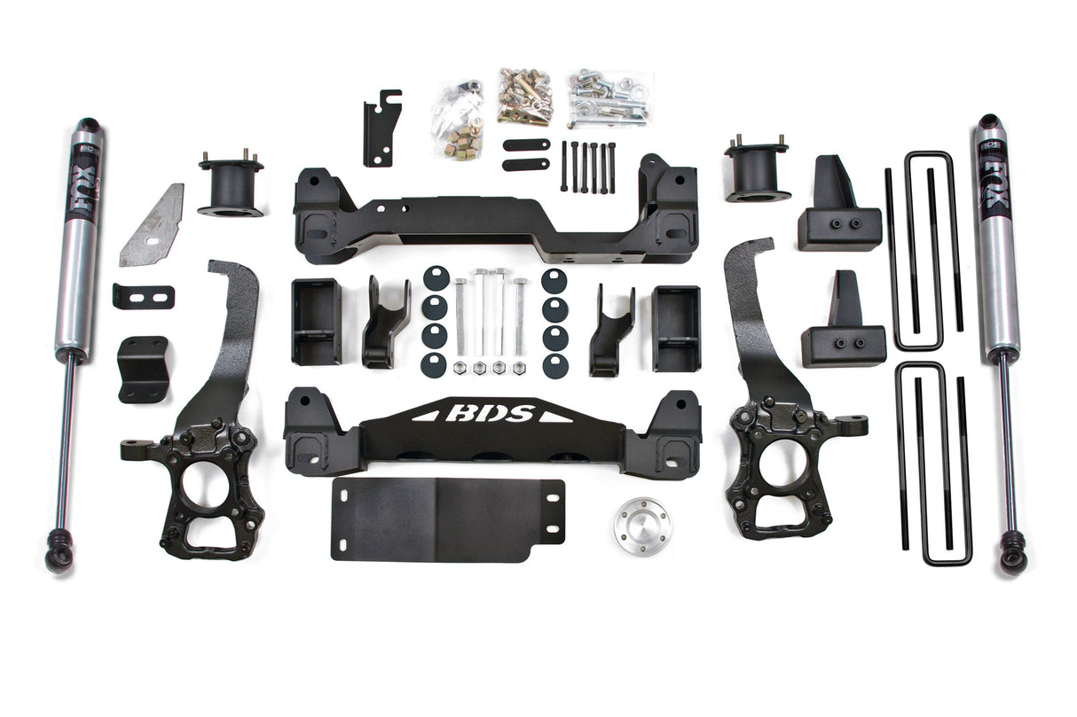 4-Inch Lift Kit for 2014 Ford F-150 4WD - 2 Inch Block Kit