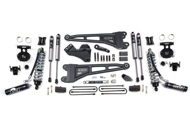 2.5 Inch Lift Kit with FOX 2.5 Coil-Over for 2005-2007 Ford F250 and F350 Super Duty Diesel