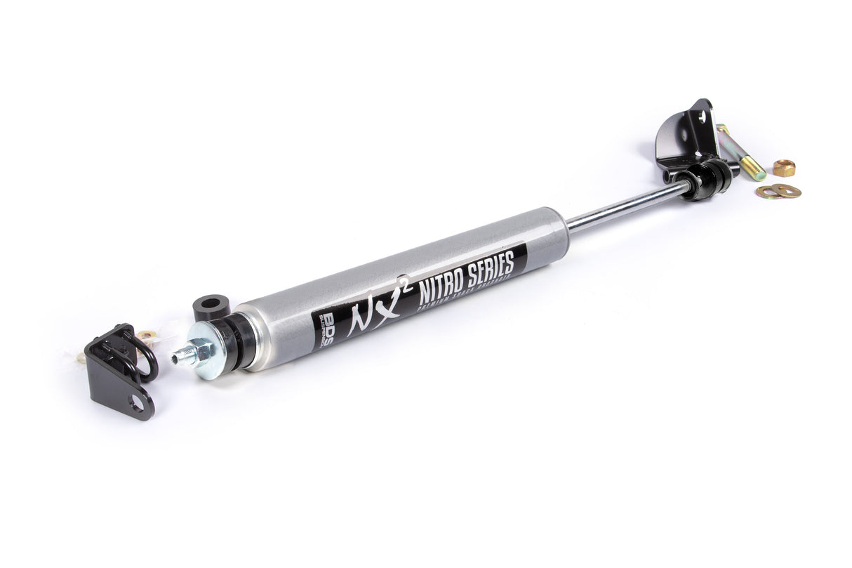 Single Steering Stabilizer Kit w/ NX2 Shock - w/ BDS Strut Spacers for 2004-2008 Ford F-150 4WD