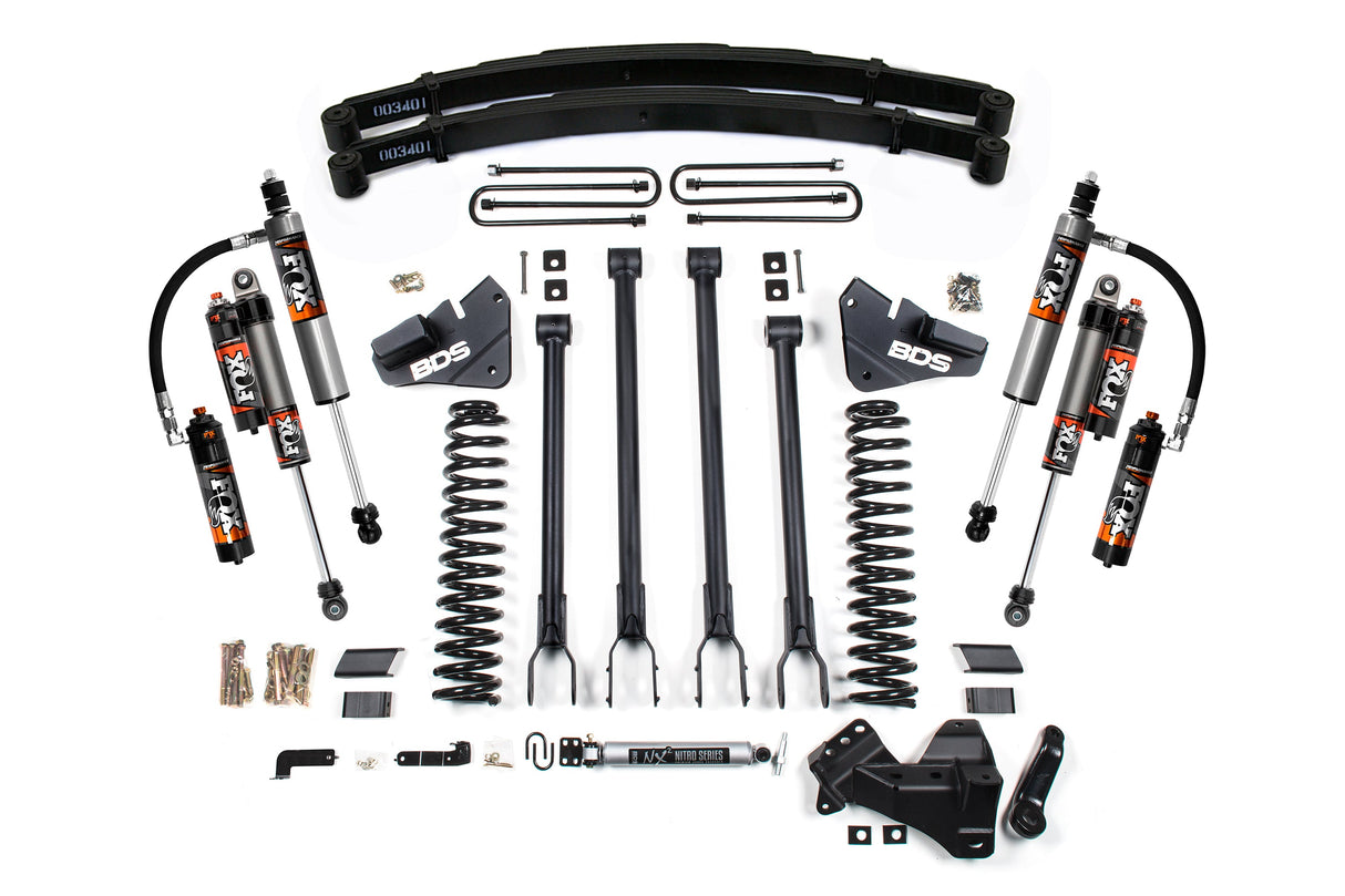 5-Inch Lift Kit w/ 4-Link for 2020-2022 Ford F-250/F-350 Super Duty 4WD Diesel