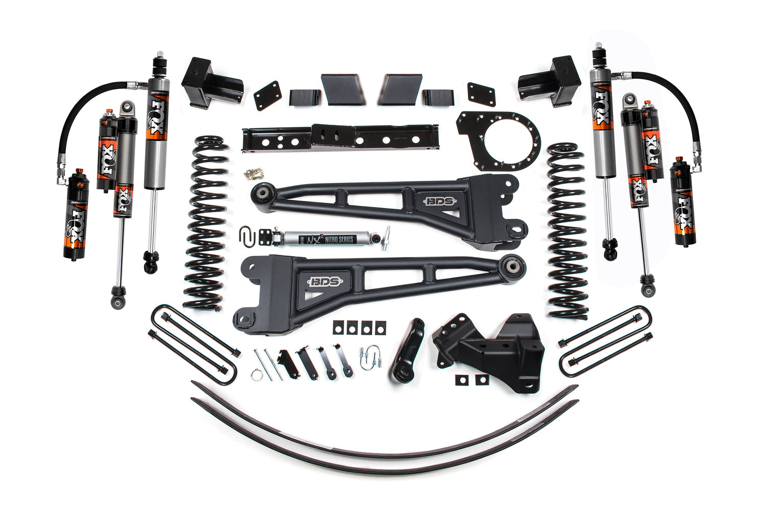 6-Inch Lift Kit w/ Radius Arm for 2017-2019 Ford F-250/F-350 Super Duty 4WD Diesel