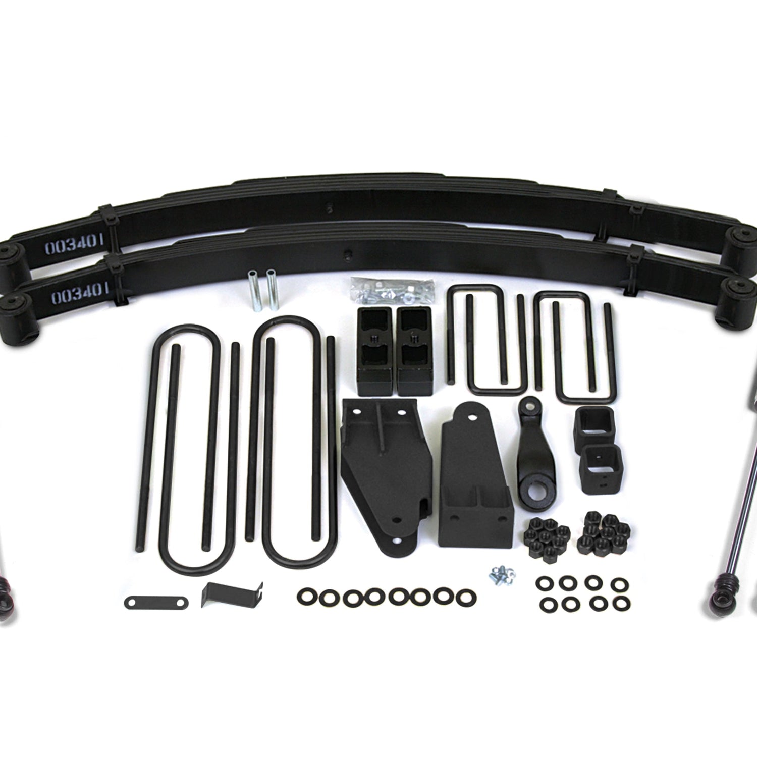 4-Inch Lift Kit for 1987-1996 Ford F-250 TTB 4WD - FOX 2.0 Performance Series