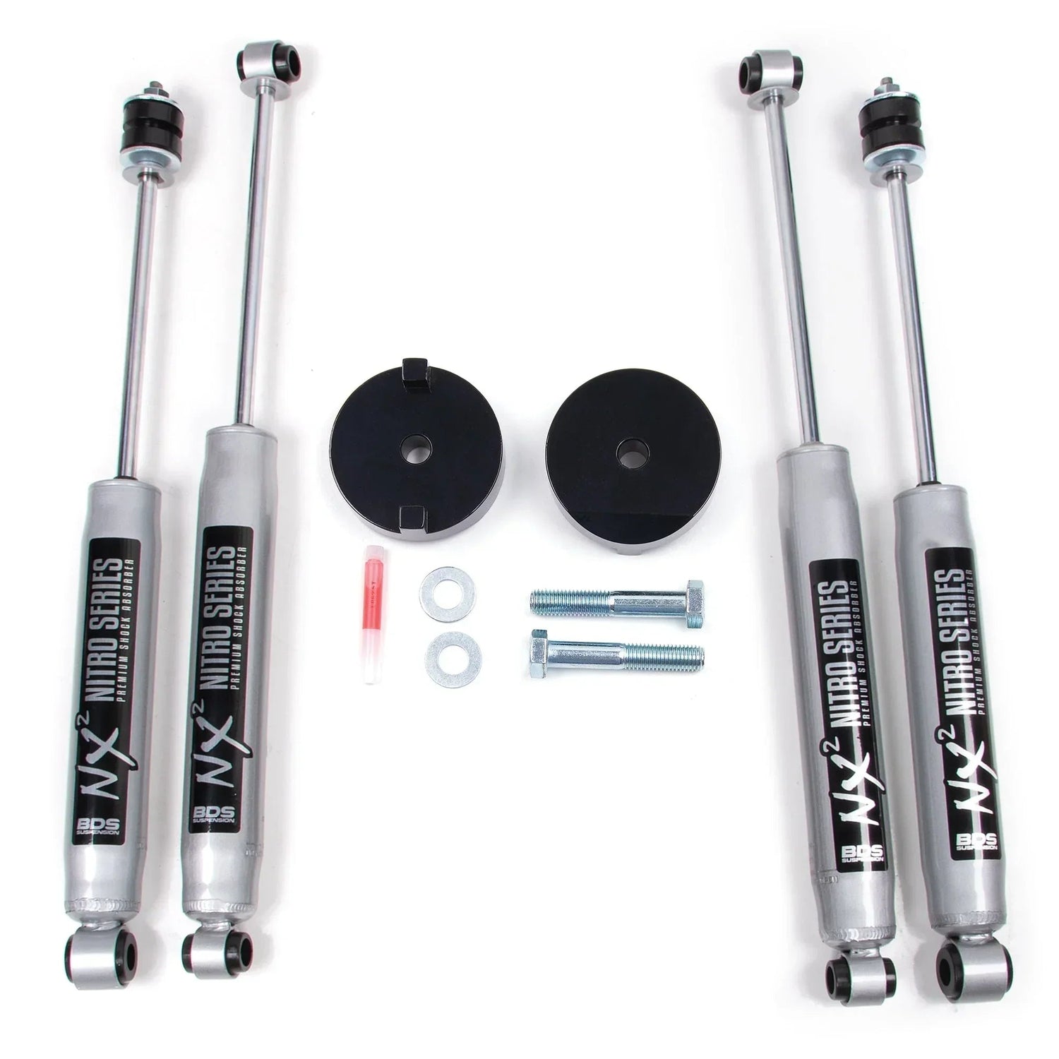 1-Inch Leveling Kit - Coil Spacer for 2005-2016 Ford F-250/F-350 Super Duty 4WD - FOX 2.0 Performance Series