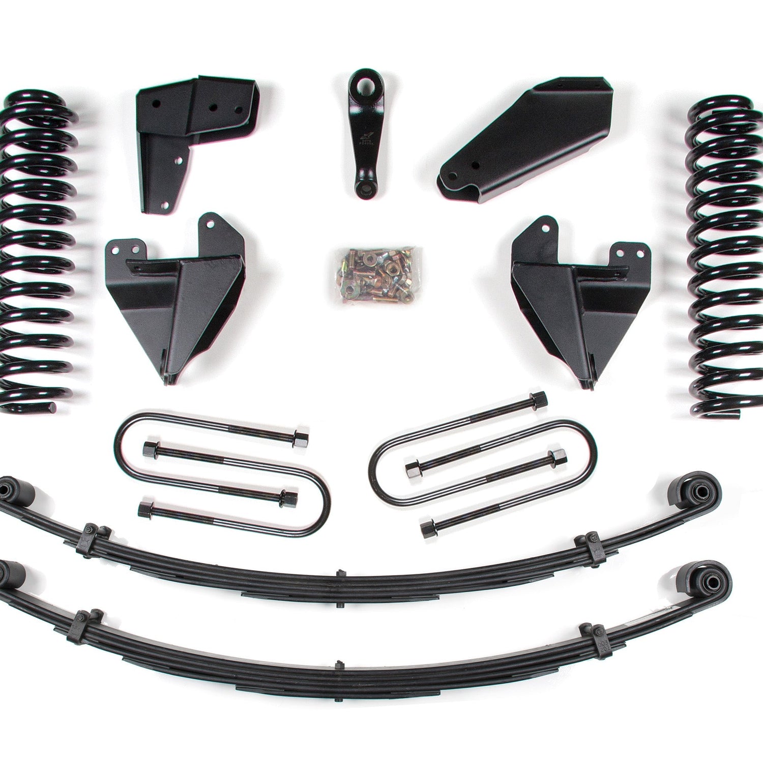 4-Inch Lift Kit for 1980-1996 Ford F-150/Bronco 4WD - Block Kit and Add-A-Leaf
