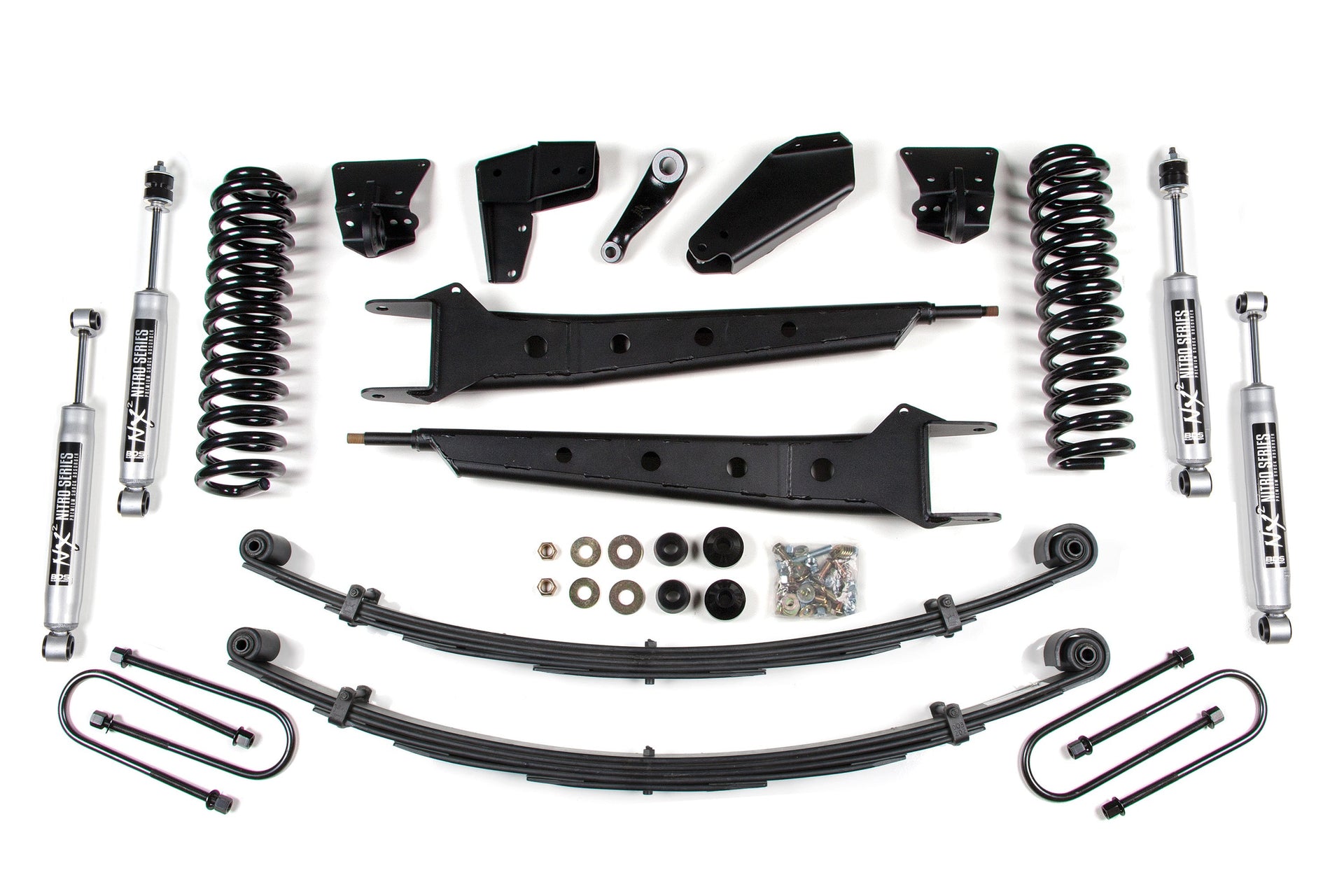 4-Inch Lift Kit w/ Radius Arm for 1980-1996 Ford F-150/Bronco 4WD