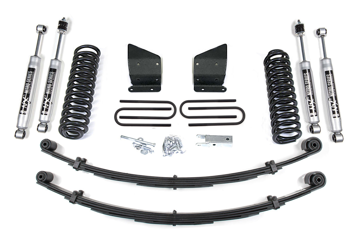 4-Inch Lift Kit for 1973-1976 Ford F-100/F-150 4WD - Leaf Springs