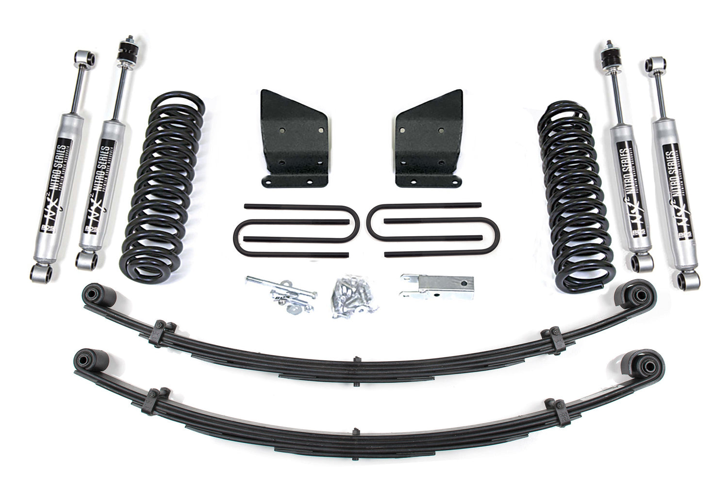 4-Inch Lift Kit for 1973-1976 Ford F-100/F-150 4WD - Block Kit