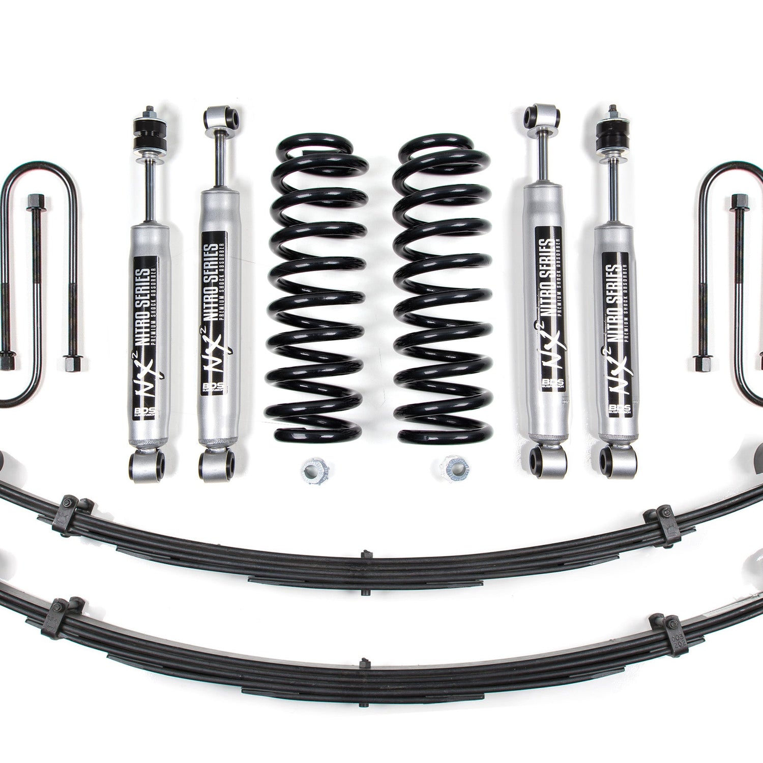 2-Inch Leveling Kit for 1980-1996 Ford F-150/Bronco 4WD