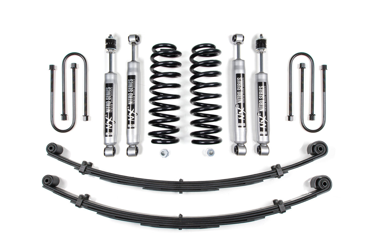 2-Inch Leveling Kit for 1980-1996 Ford F-150/Bronco 4WD - Stock