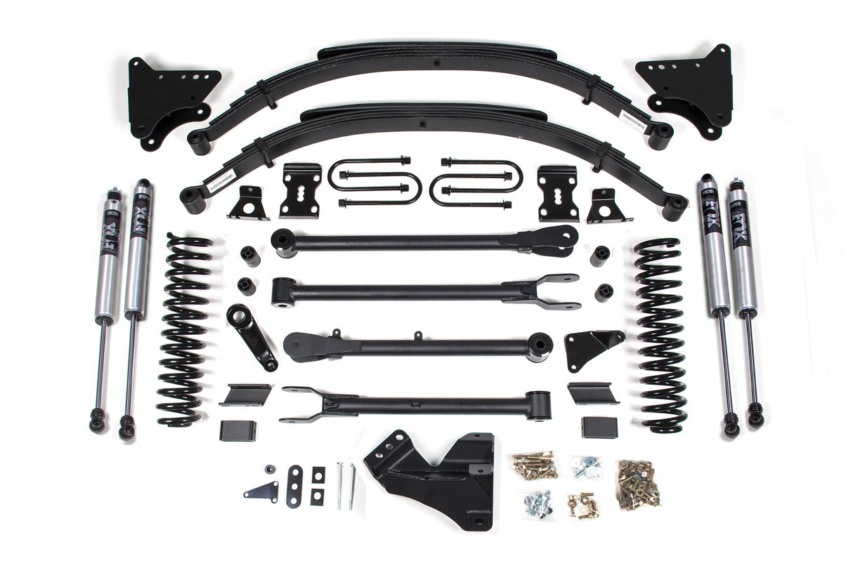 4-Inch Lift Kit w/ 4-Link for 2008-2010 Ford F-250/F-350 Super Duty 4WD Gas