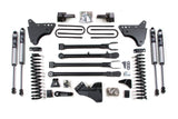 6-Inch Lift Kit w/ 4-Link for 2008-2010 Ford F-250/F-350 Super Duty 4WD Diesel - Block Kit With Factory Overload