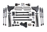 4-Inch Lift Kit w/ 4-Link for 2011-2016 Ford F-250/F-350 Super Duty 4WD Diesel - Leaf Springs