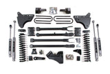 4-Inch Lift Kit w/ 4-Link for 2011-2016 Ford F-250/F-350 Super Duty 4WD Gas - Block Kit