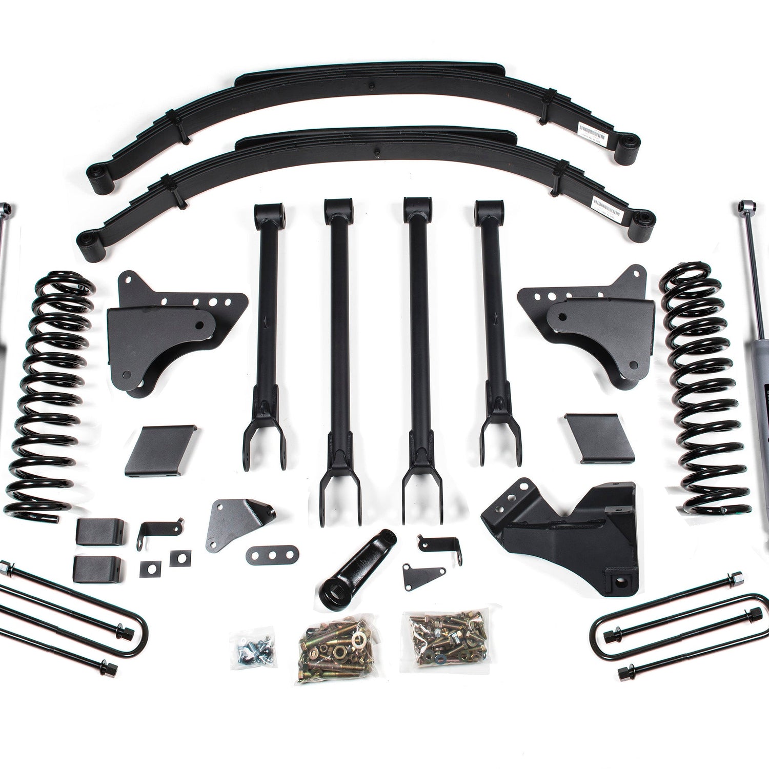 6-Inch Lift Kit w/ 4-Link for 2011-2016 Ford F-250/F-350 Super Duty 4WD Diesel