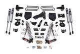 4-Inch Lift Kit - FOX 2.5 Performance Elite Coil-Over Conversion for 2011-2016 Ford F-250/F-350 Super Duty 4WD Diesel - Leaf Springs
