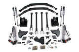 6-Inch Lift Kit w/ 4-Link - FOX 2.5 Performance Elite Coil-Over Conversion for 2011-2016 Ford F-250/F-350 Super Duty 4WD Diesel - Factory 3 Inch Rear Blocks