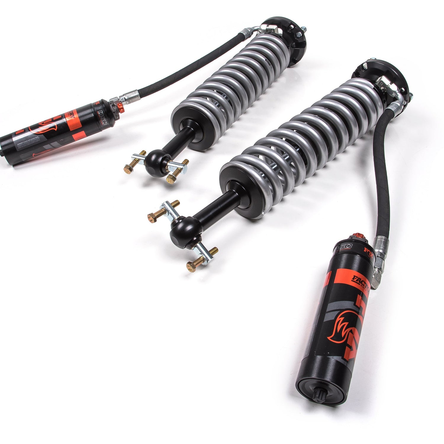 FOX 2.5 Coil-Over Shocks W/ DSC Reservoir Adjuster | 4 Inch Lift | Performance Elite Series | Chevy Silverado And GMC Sierra 1500 (19-24)