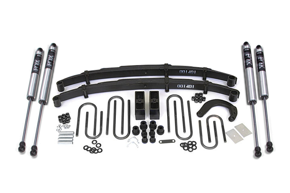 4-Inch Lift Kit for 1973-1976 Chevy/GMC 1/2 Ton Truck/SUV 4WD - Leaf Springs