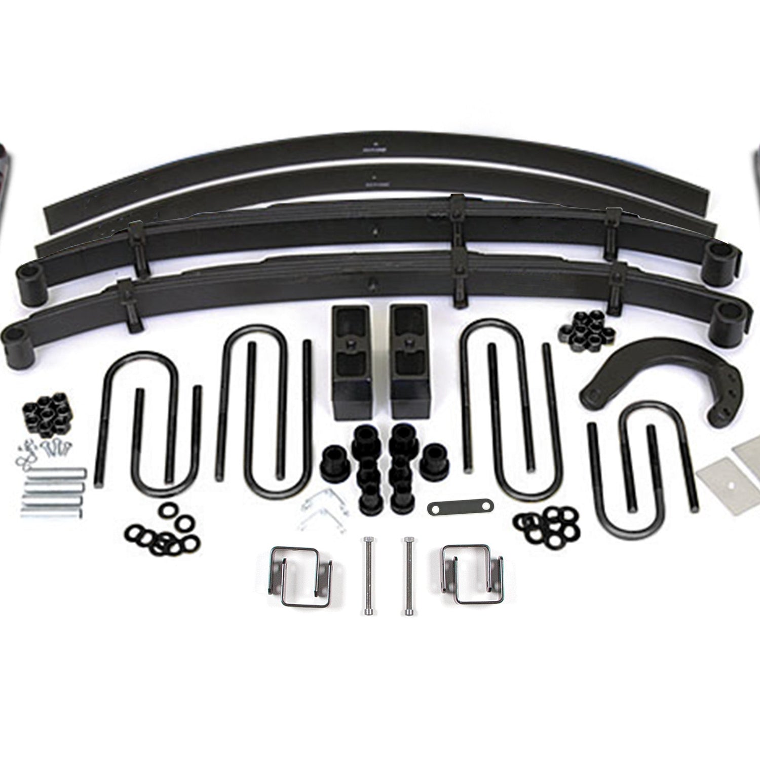 6-Inch Lift Kit for 1977-1987 Chevy/GMC 1/2 Ton Truck/SUV 4WD - 4 Inch Block Kit with Add-A-Leaf