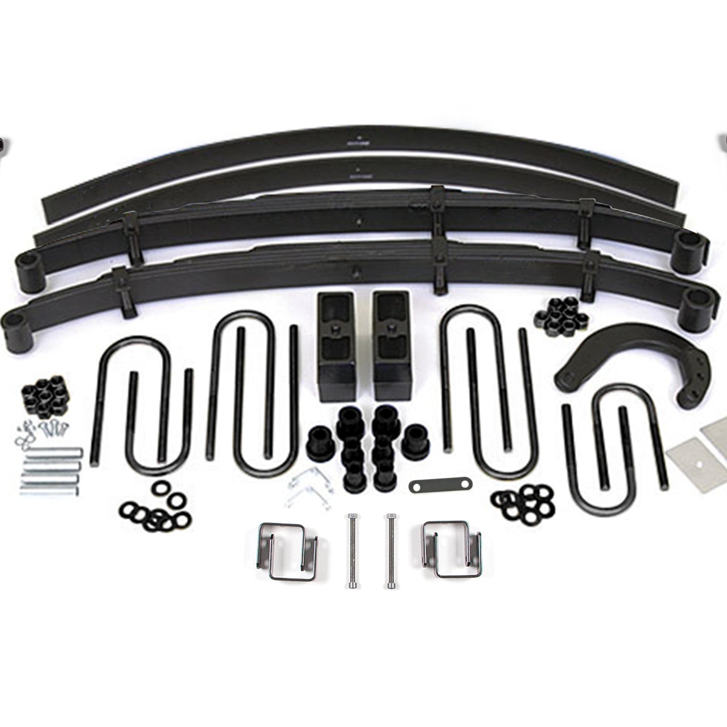 6-Inch Lift Kit for 1977-1987 Chevy/GMC 3/4 Ton Truck/Surburban 4WD - 4 Inch Block Kit with Add-A-Leaf