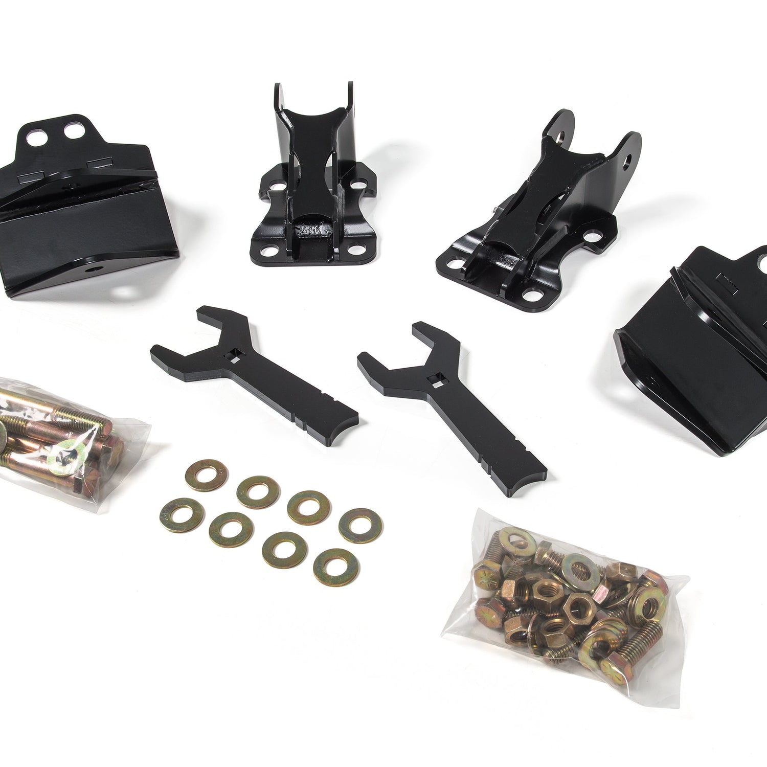 Recoil Traction Bar Mounting Kit for 2001-2010 Chevy Silverado + GMC Sierra 2500HD/3500HD