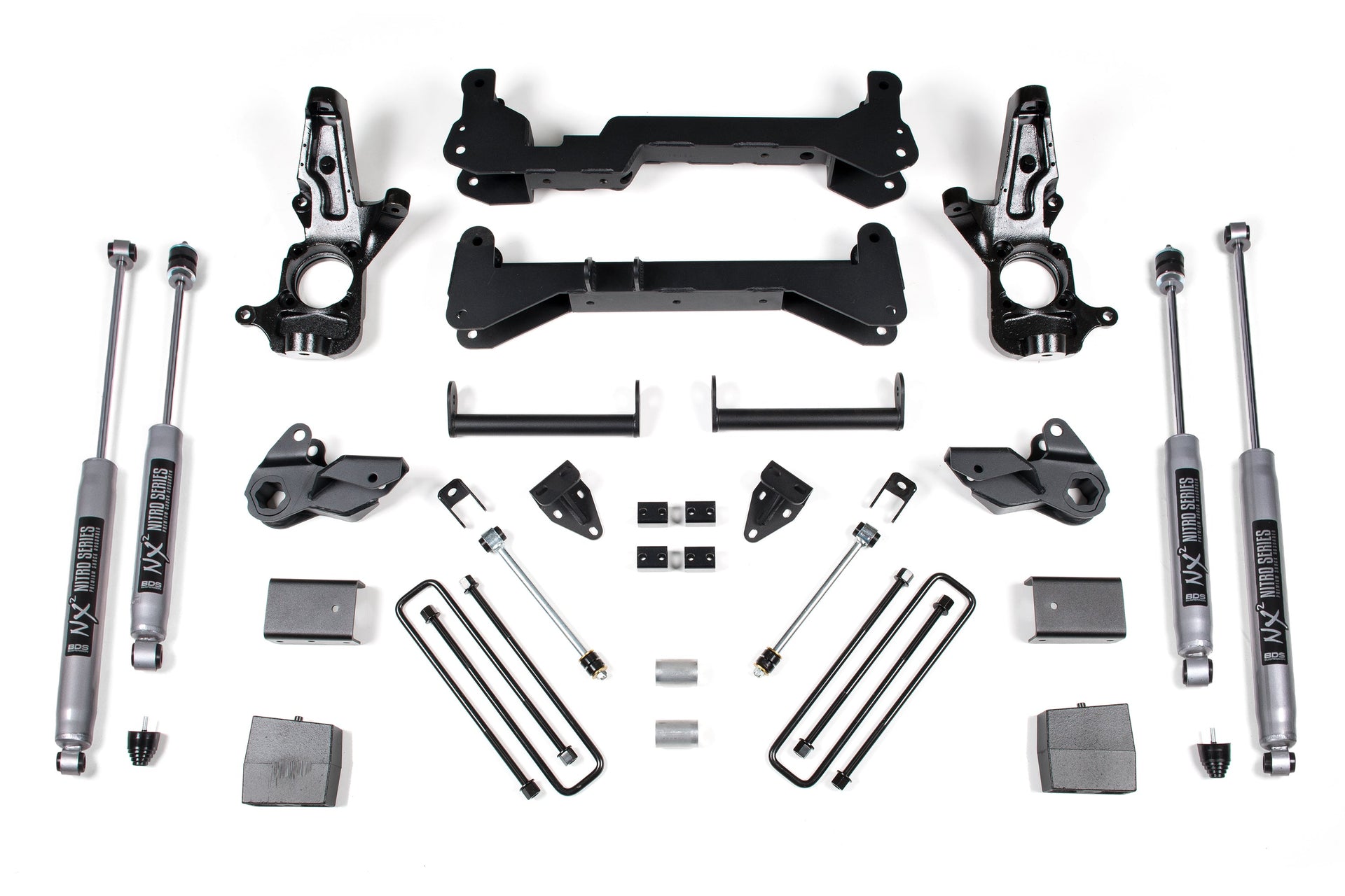7-Inch Lift Kit for 2001-2010 Chevy Silverado + GMC Sierra 2500HD 2WD