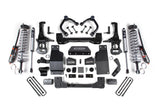 4-Inch Lift Kit - FOX 2.5 Performance Elite Coil-Over for 2019-2024 Chevy Silverado + GMC Sierra 1500 4WD Diesel - FOX 2.0 Performance Series