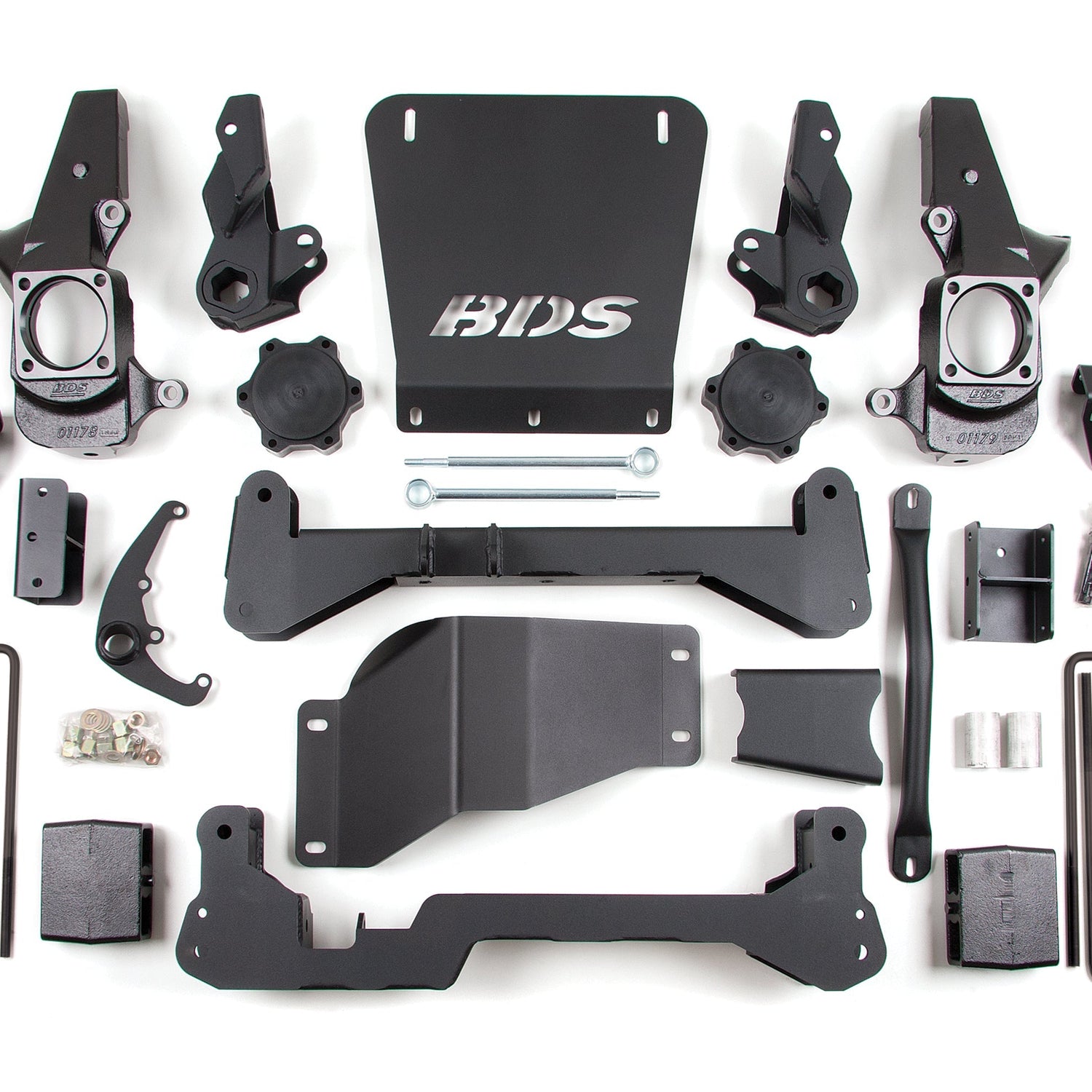 7-Inch Lift Kit for 2001-2010 Chevy Silverado + GMC Sierra 2500HD/3500 4WD - Standard Knuckle