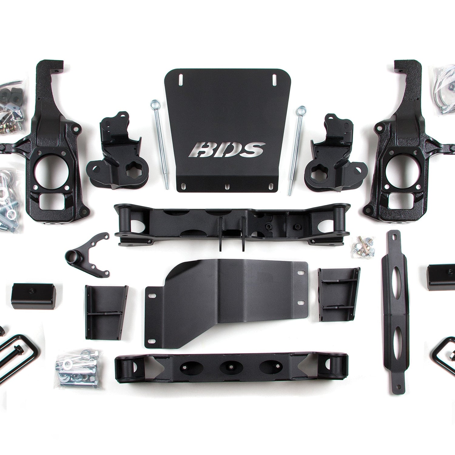 6.5-Inch Lift Kit for 2011-2019 Chevy Silverado or GMC Sierra 2500HD/3500 2/4WD - 3 Inch Block Kit With Overload