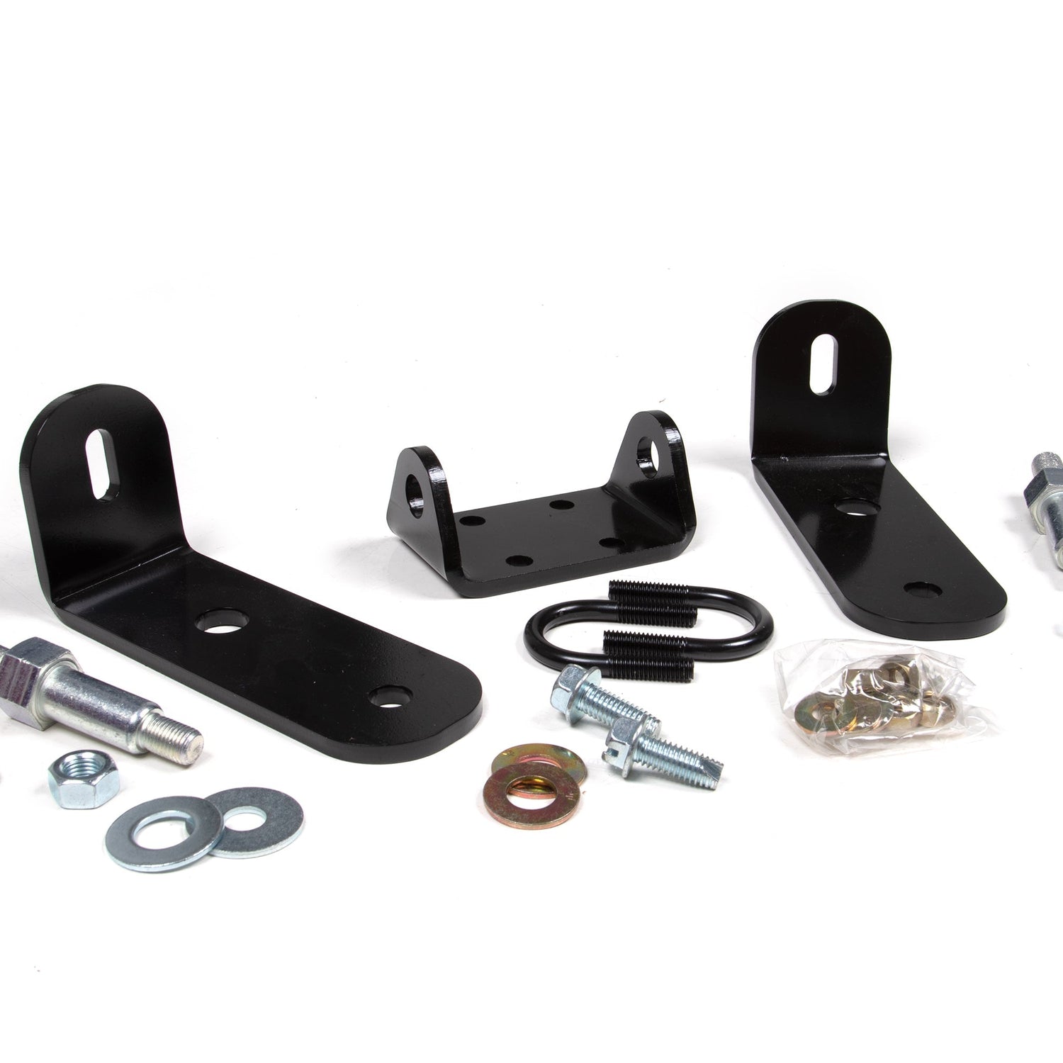 Dual Steering Stabilizer Mounting Kit w/ Y-Style Steering for 2003-2008 Dodge Ram 2500/3500 4WD