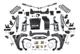 6.5-Inch Lift Kit - FOX 2.5 Coil-Over Conversion for 2011-2019 Chevy Silverado + GMC Sierra 2500HD/3500HD Diesel - 5 Inch Block Kit Without Overload