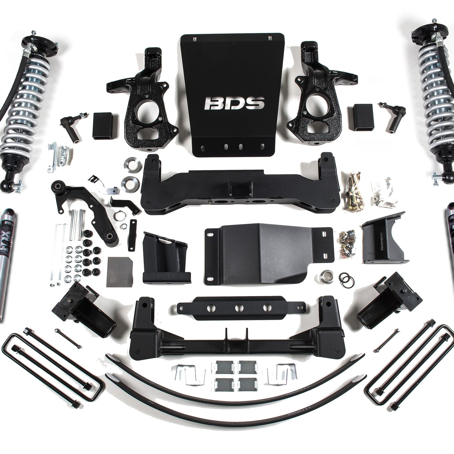 BDS 8 Inch Lift Kit | FOX 2.5 Coil-Over DSC | Chevy Silverado or GMC Sierra 1500 (14-18) 4WD