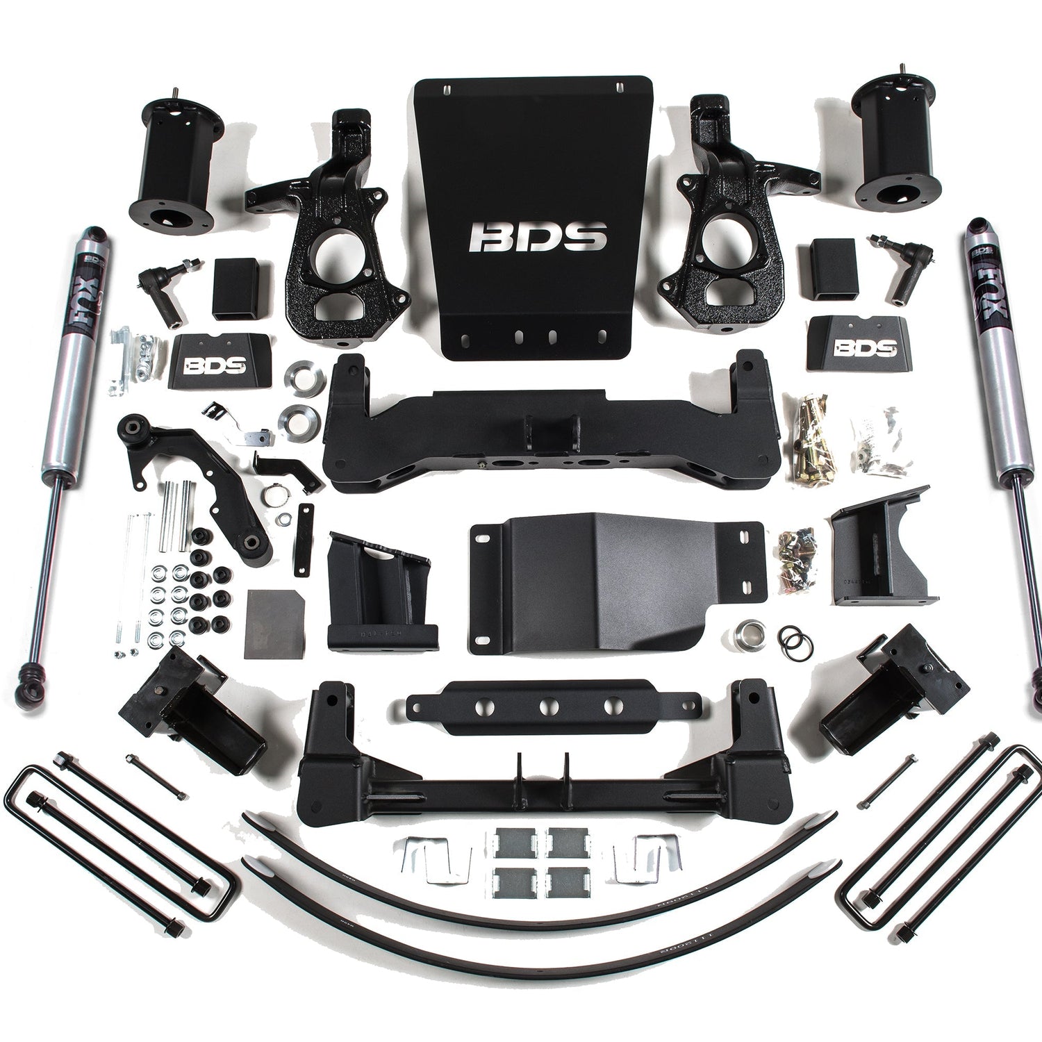 8-Inch Lift Kit for 2014-2018 Chevy Silverado + GMC Sierra 1500 4WD - Aluminum/Stamped Steel